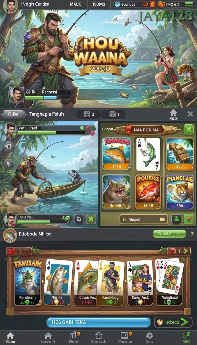 Cuplikan layar HOKI — pengaturan akun